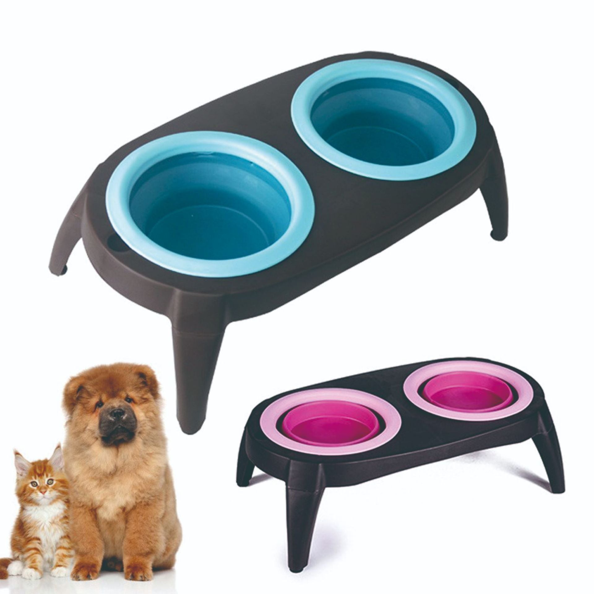 Pet Silicone Folding Bowl