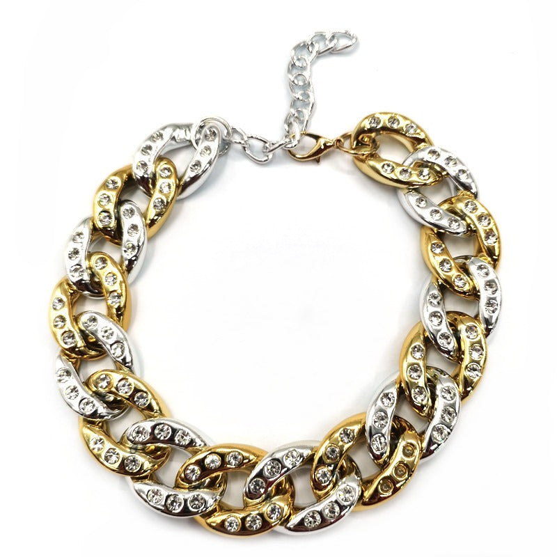New Rhinestone Pet Collar