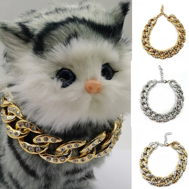 New Rhinestone Pet Collar