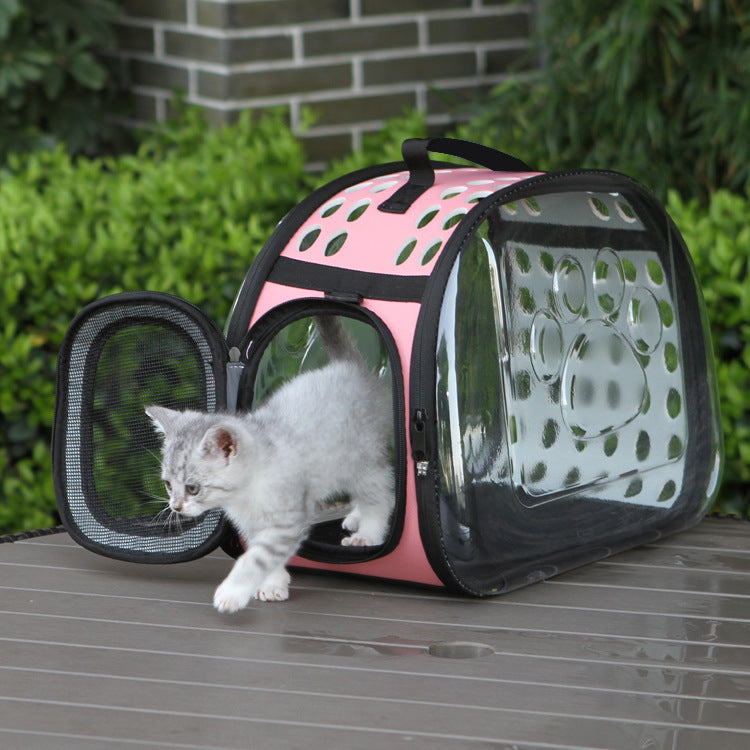 New Pet Bag Transparent Bag