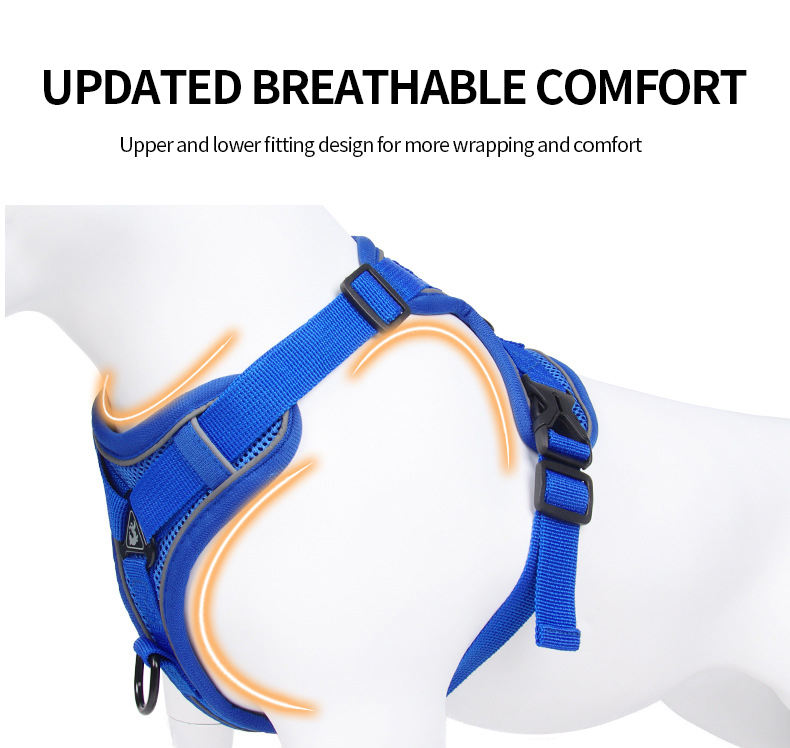 Reflective Breathable Dog Harness