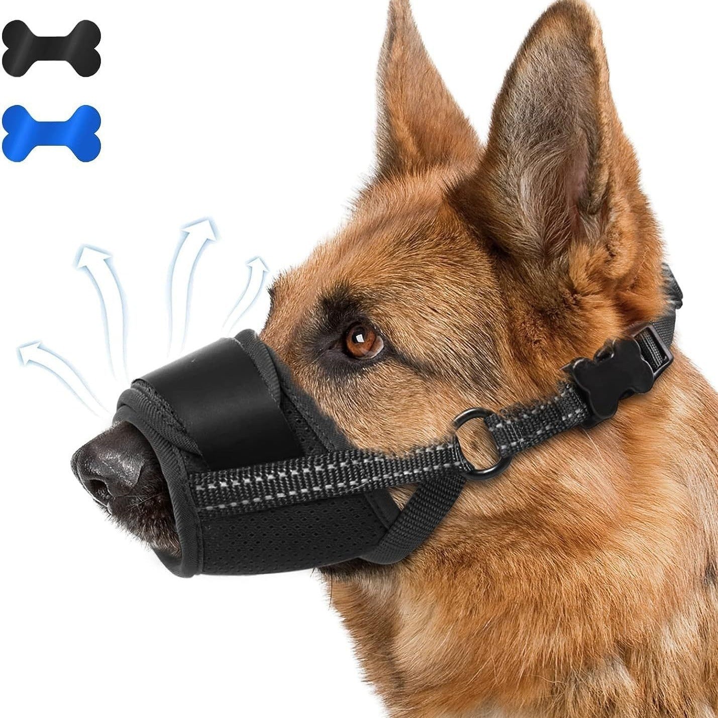 Mesh Dog Mouth Covers