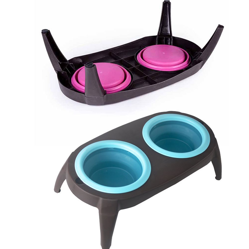 Pet Silicone Folding Bowl
