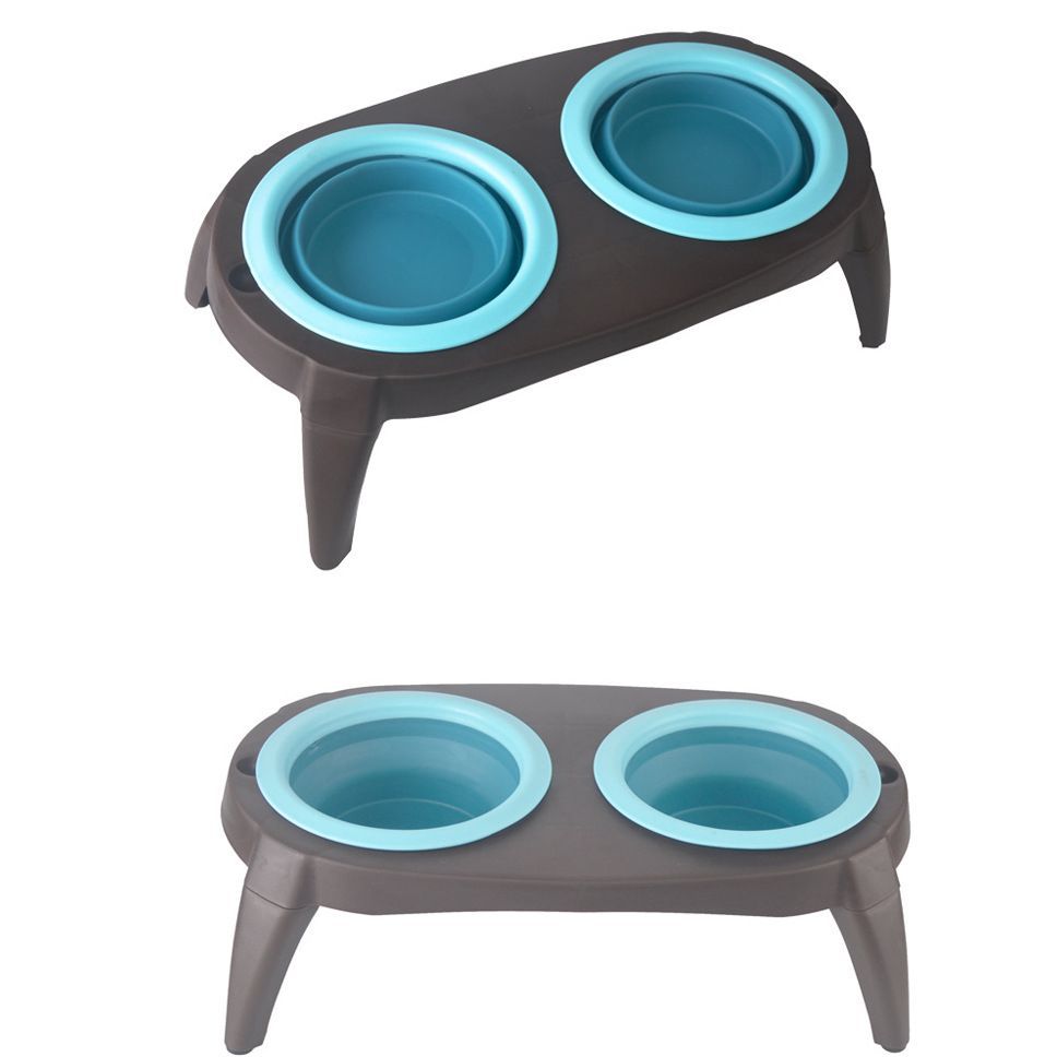 Pet Silicone Folding Bowl