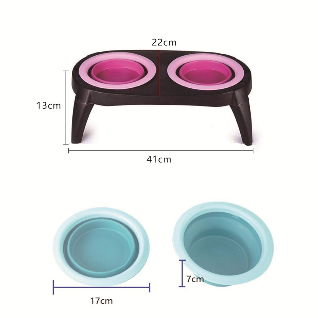 Pet Silicone Folding Bowl